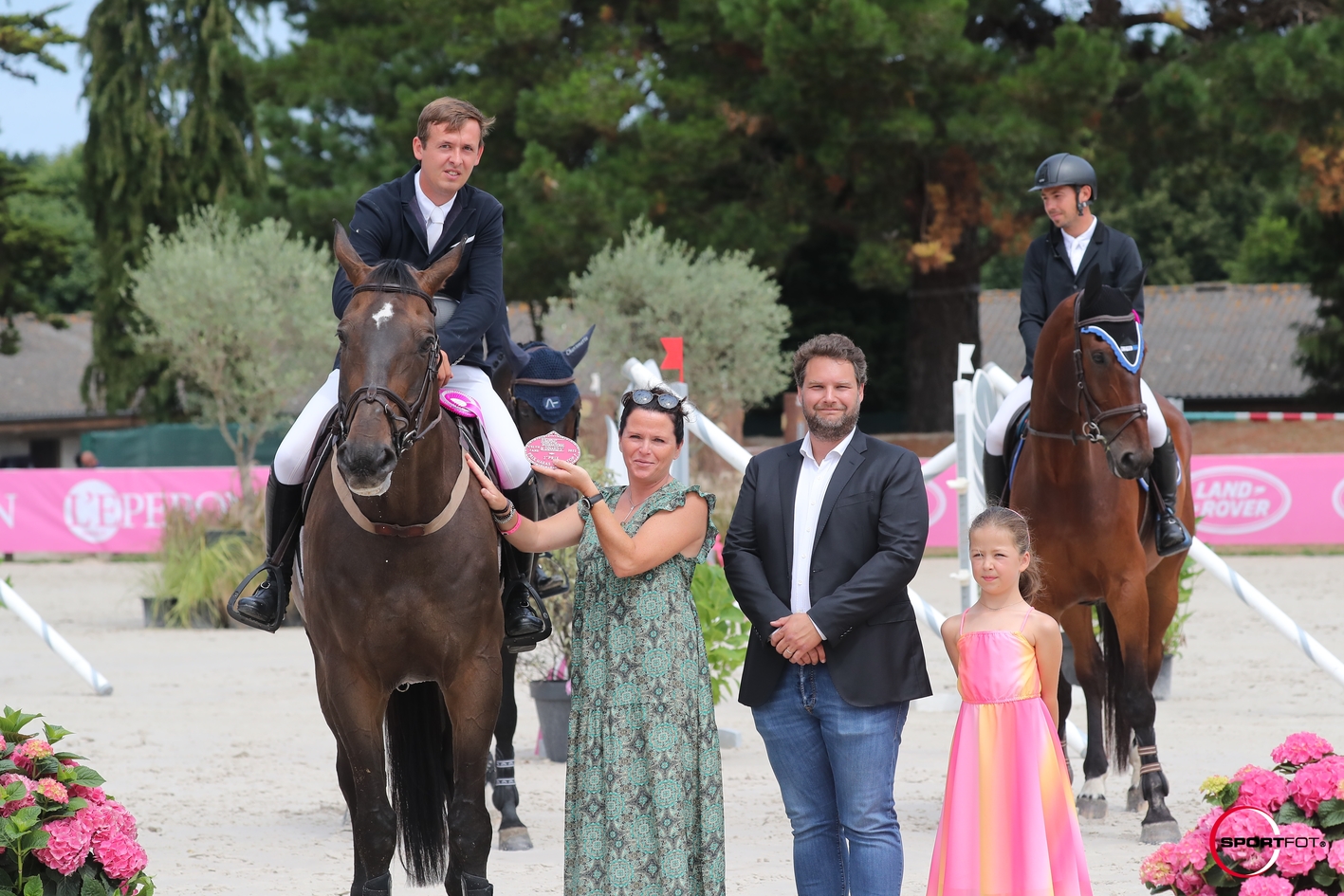 Future star, 7-year-old Karlsson once again finished on top oh his class to secure the runner-up spot in the 1m35 -against the clock - youngster class!